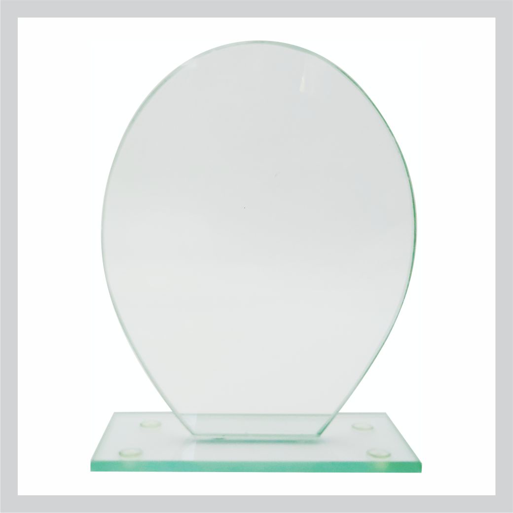 Glass Trophy 150mm 5mm Thick Trophy Shop Online