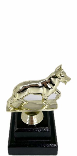 Dog Alsation Trophy 150mm