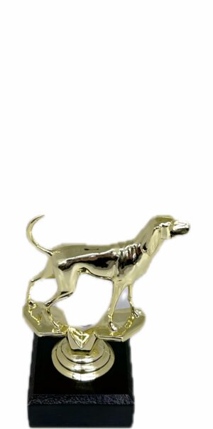 Dog Coon Hound Trophy 125mm