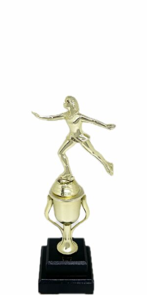 Ice Skater Female Trophy 280mm