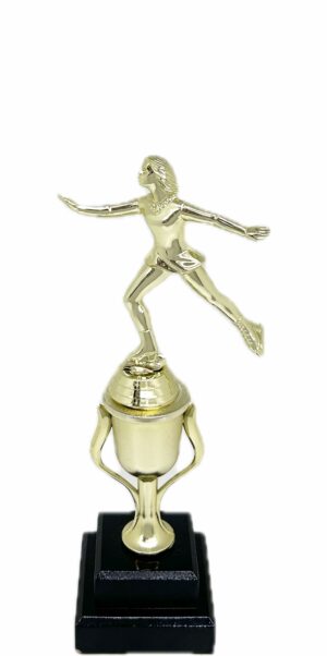 Ice Skater Female Trophy 305mm