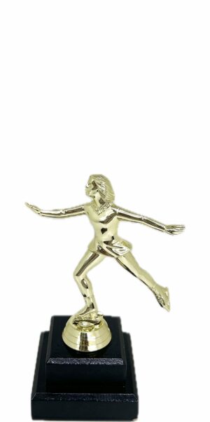 Ice Skater Female Trophy 160mm