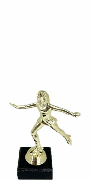 Ice Skater Female Trophy 160mm