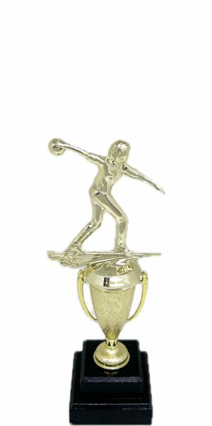 Ten Pin Bowling Allstar Female Trophy 265mm