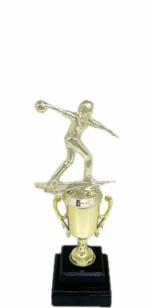 Ten Pin Bowling Allstar Female Trophy 265mm