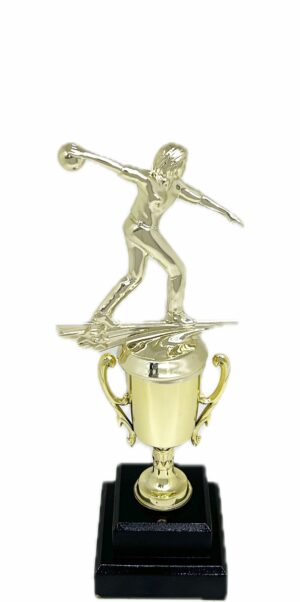 Ten Pin Bowling Allstar Female Trophy 285mm