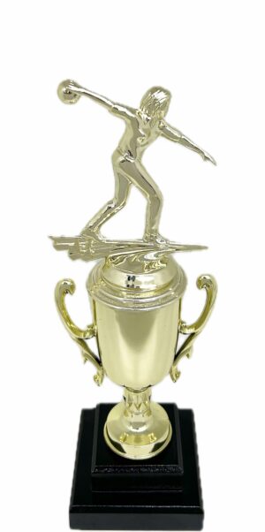 Ten Pin Bowling Allstar Female Trophy 325mm