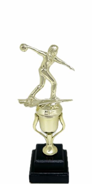 Ten Pin Bowling Allstar Female Trophy 285mm