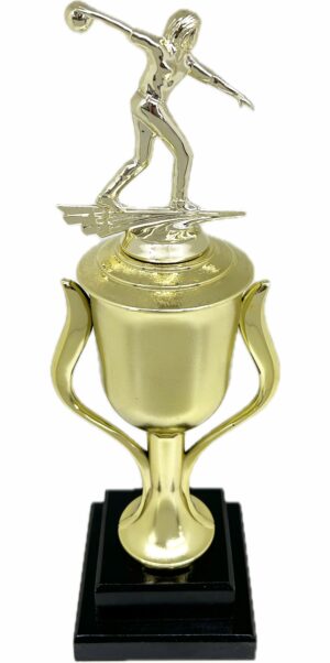 Ten Pin Bowling Allstar Female Trophy 405mm